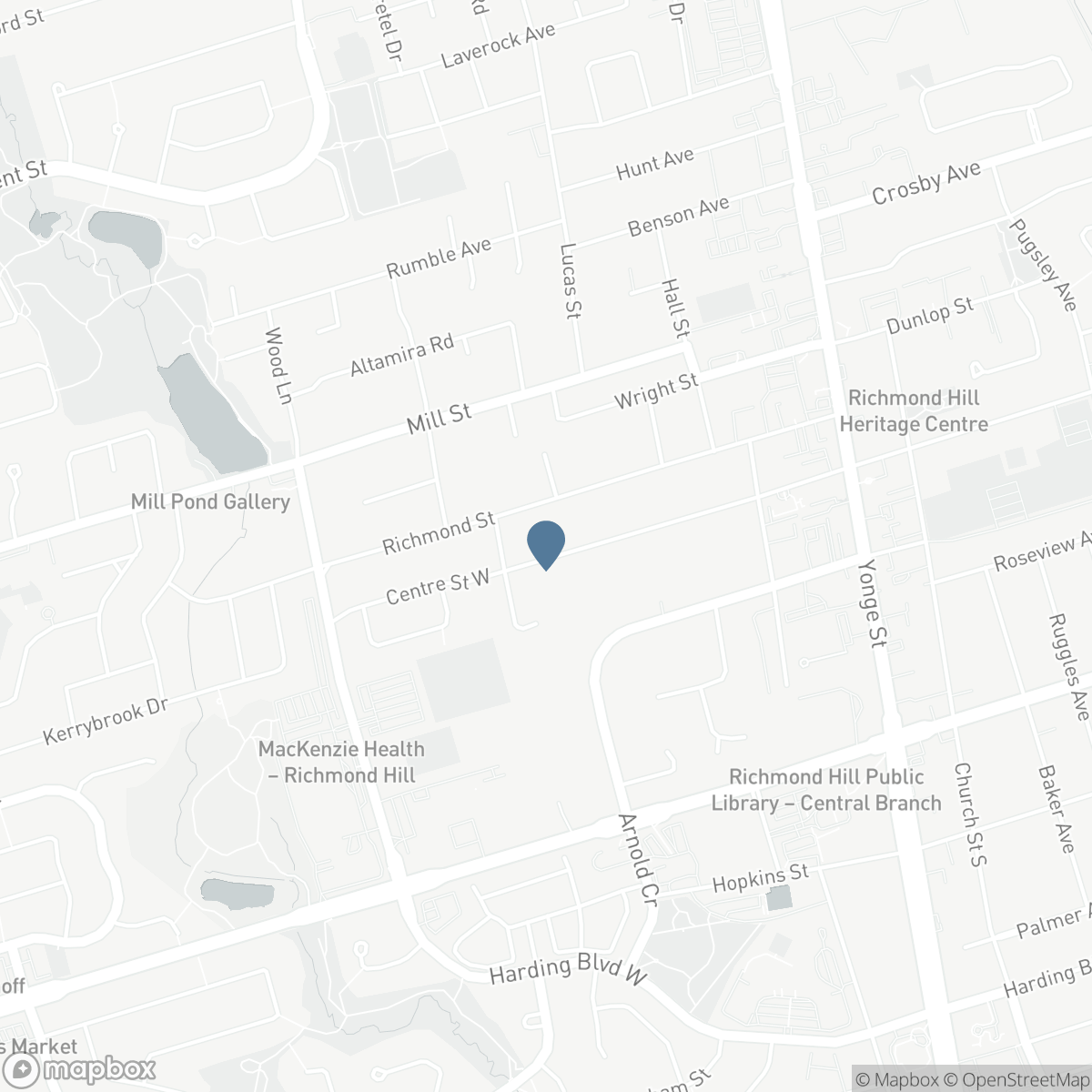 155 CENTRE STREET W, Richmond Hill, Ontario L4C 3P6